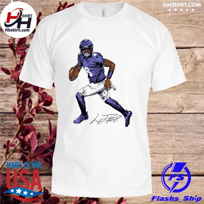 Lamar Jackson Superstar Pose signature shirt, hoodie, longsleeve tee,  sweater