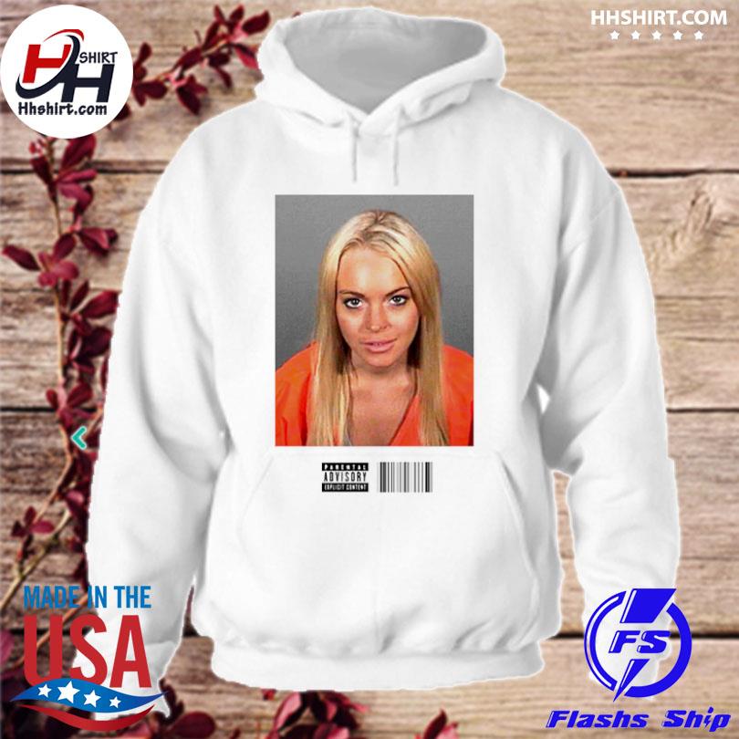 Lindsay lohan hot sale mugshot hoodie