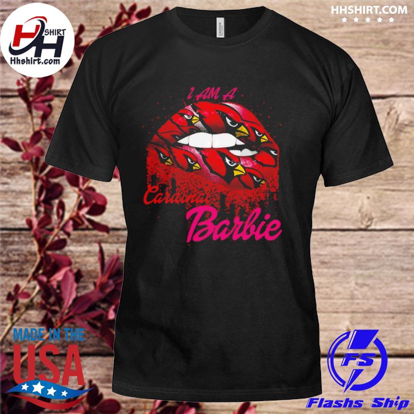 Lips Arizona Cardinals Barbie 2023 Shirt