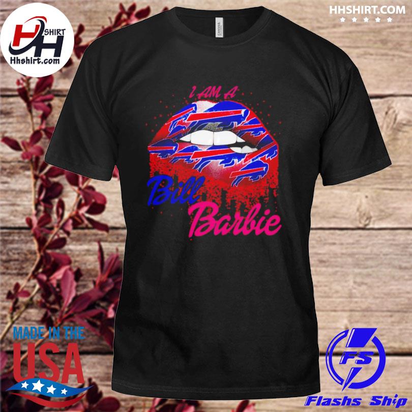 Lip Buffalo Bills I Am A Bill Barbie Shirt, hoodie, sweater, long