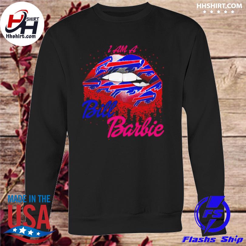 Lip Buffalo Bills I Am A Bill Barbie Shirt, hoodie, sweater, long sleeve  and tank top