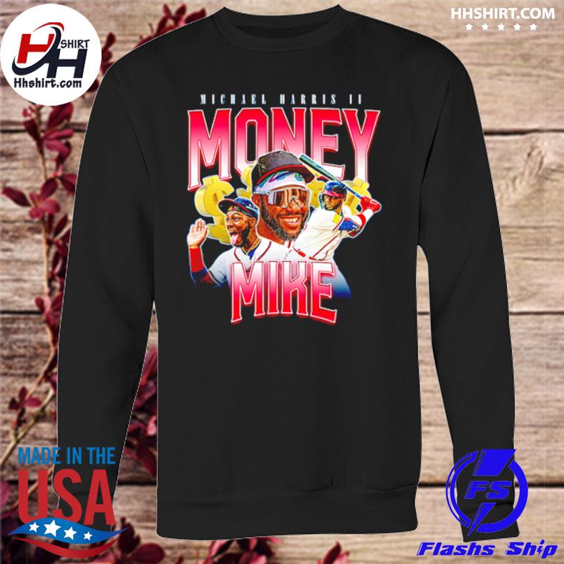 Michael Harris II: Money Mike Shirt + Hoodie, ATL - MLBPA - BreakingT