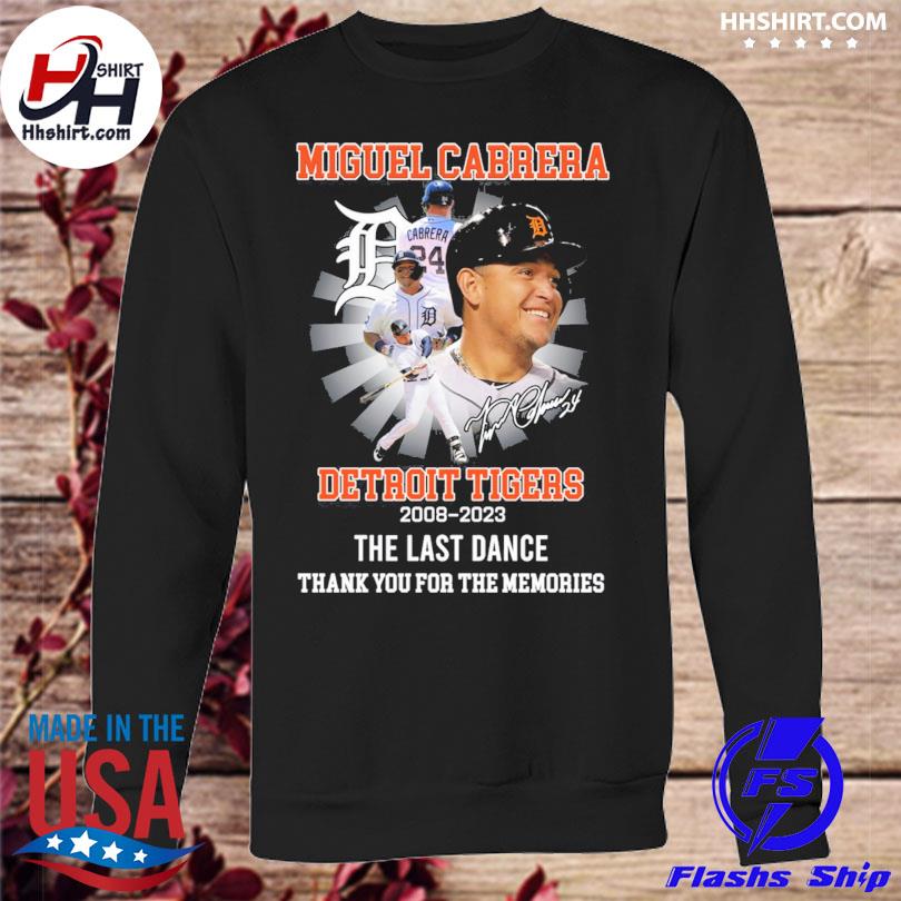 Miguel Cabrera Detroit Tigers 2023 Farewell Tour Signature Shirt, hoodie,  sweater and long sleeve