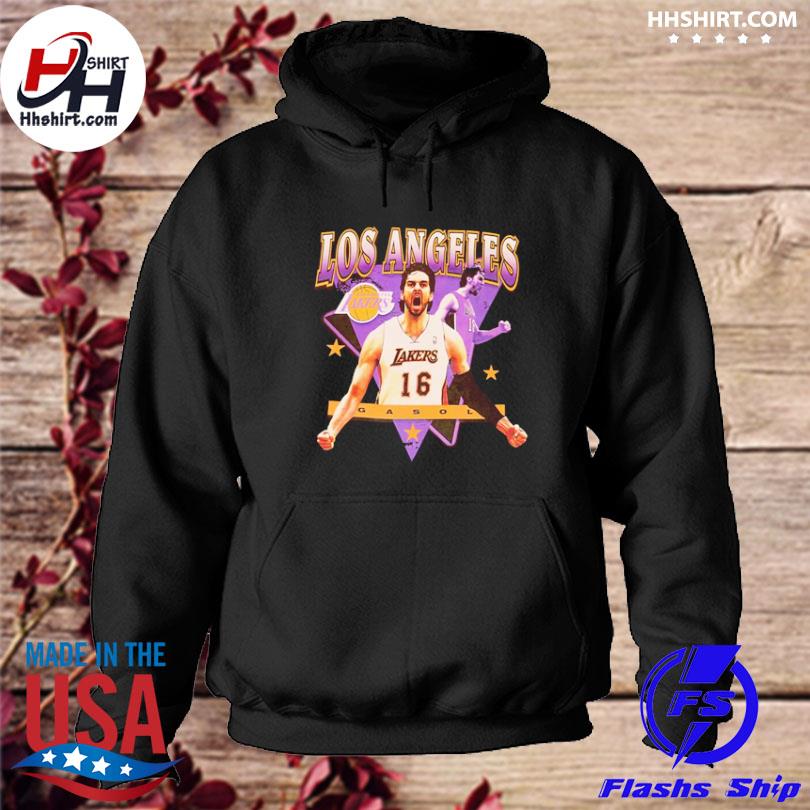 Los Angeles Lakers Pau Gasol NBA career shirt, hoodie, sweater, long sleeve  and tank top