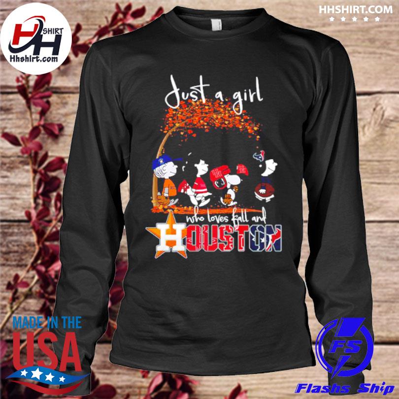 Official Just A Girl Who Loves Fall And Houston Astros 2023 shirt, hoodie,  sweater, long sleeve and tank top