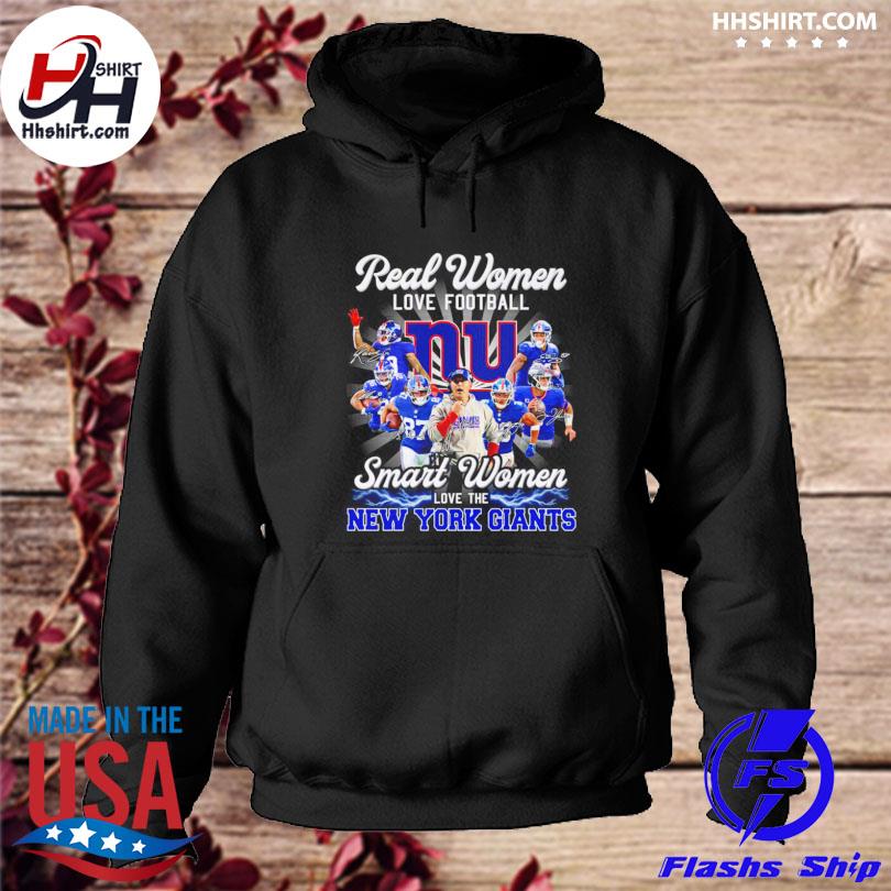 Real Women Love Football Smart Women Love The NY Giants Shirt