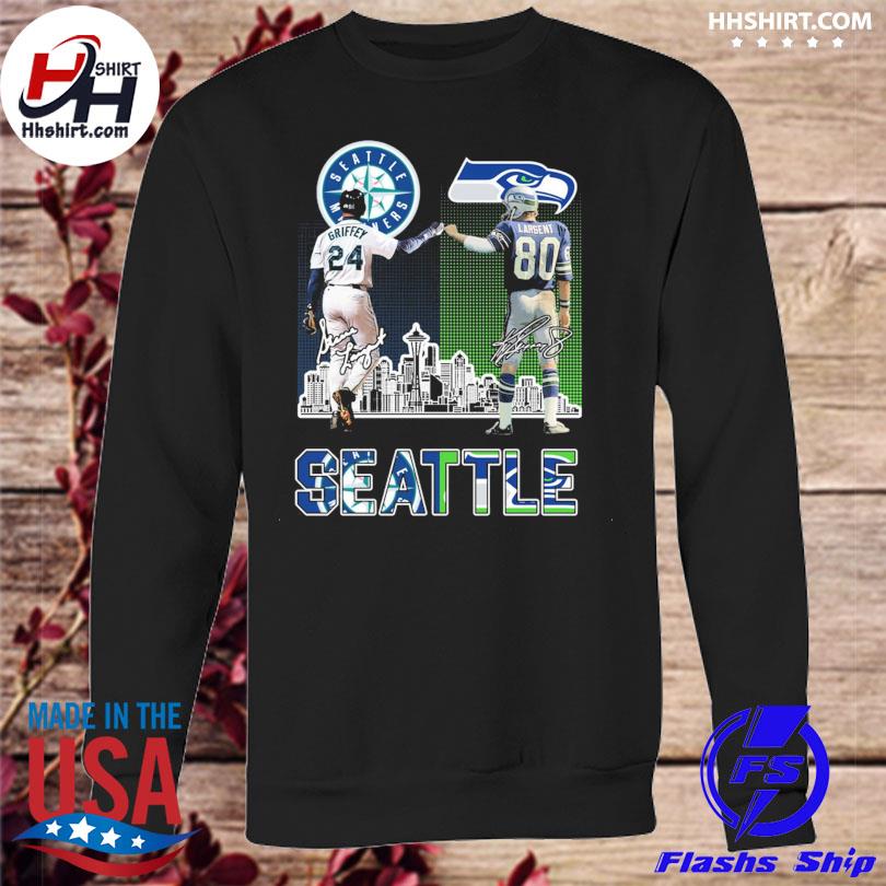 Seattle Seahawks And Seattle Mariners Shirt, hoodie, sweater, long