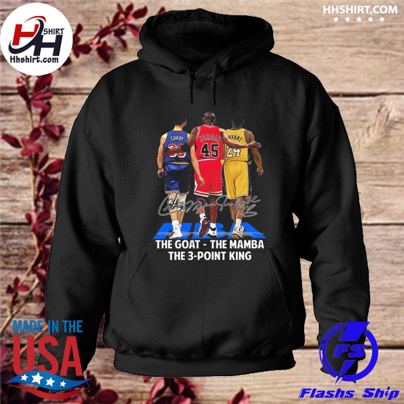 The Goat Michael Jordan Mamba Kobe Bryant 3 Point King Stephen