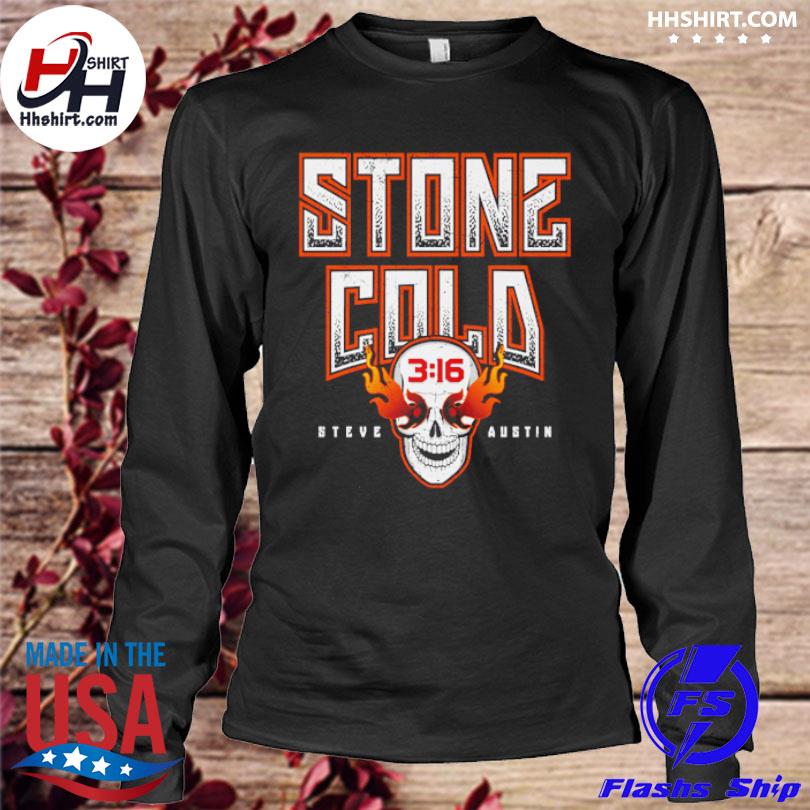 Stone Cold Legend Skull Logo T Shirt On Sale 