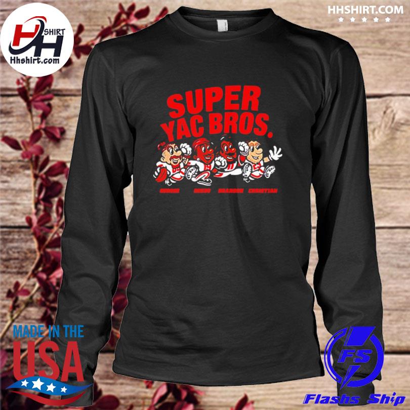 San Francisco 49ers YAC Bros shirt, hoodie, sweater, long sleeve and tank  top