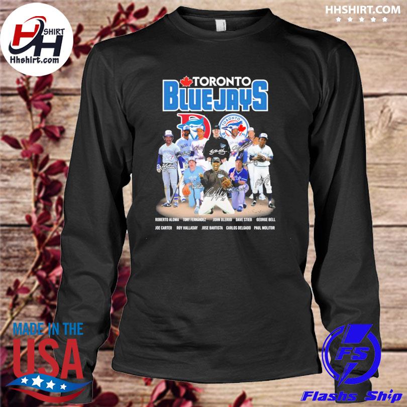 Toronto Blue Jay all teams players legends signatures 2023 shirt