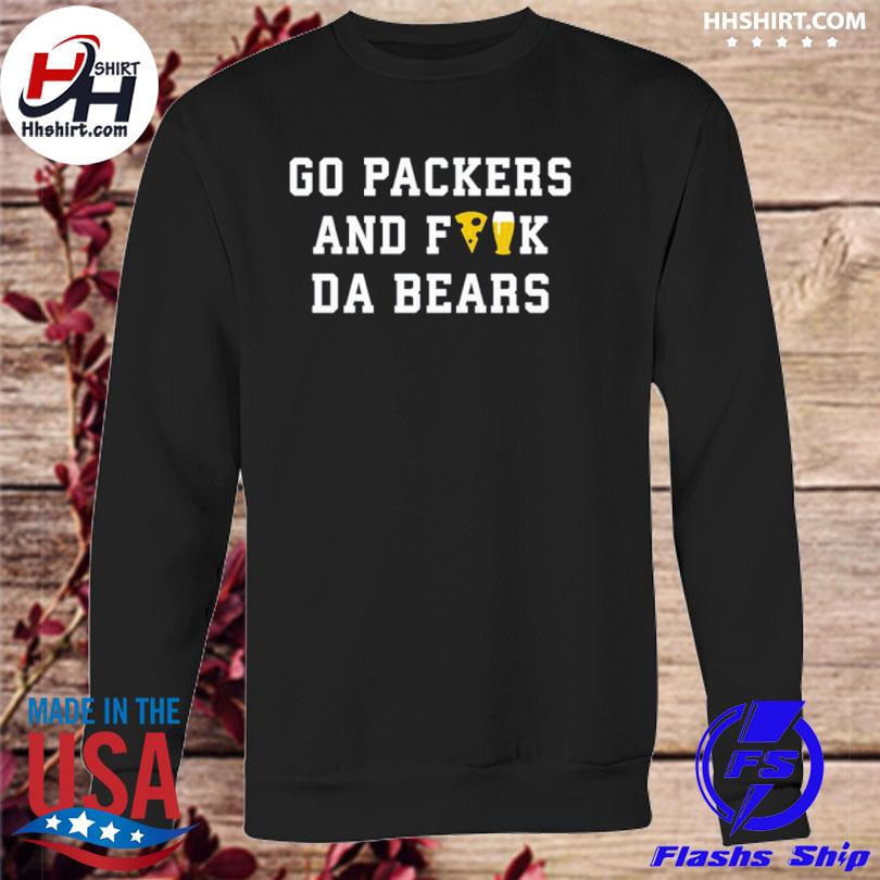 Aj Dillon Wearing Go Packers And Fuck Da Bears Shirt, hoodie, longsleeve tee,  sweater