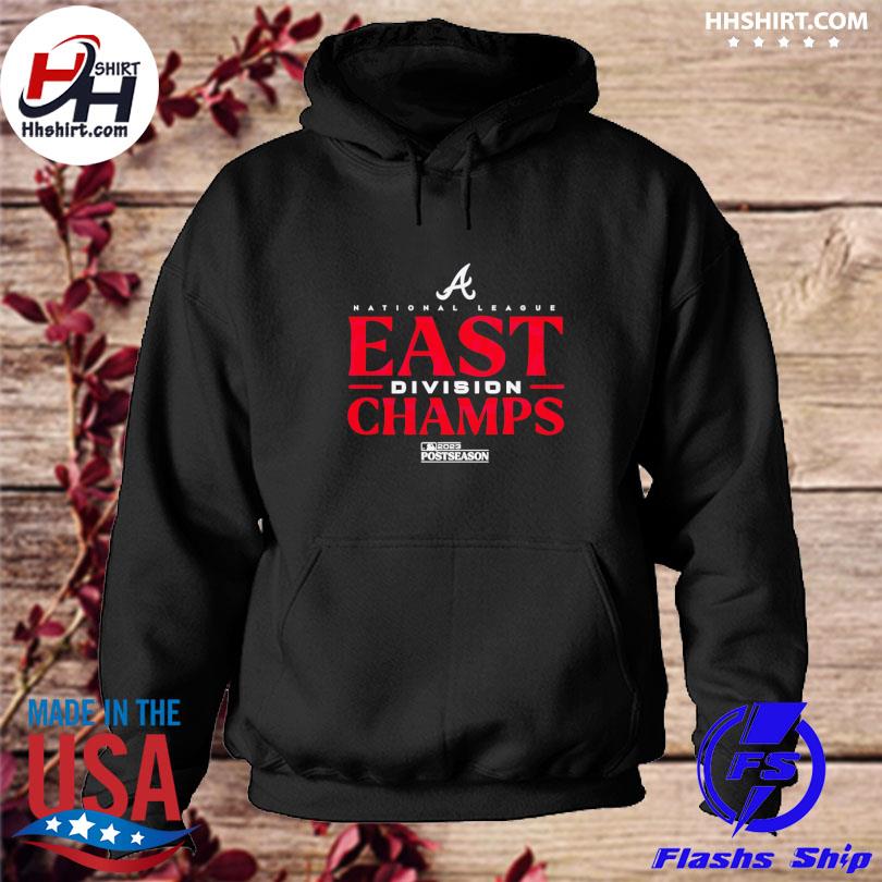 National League east division Braves champs 2023 shirt, hoodie, longsleeve,  sweatshirt, v-neck tee