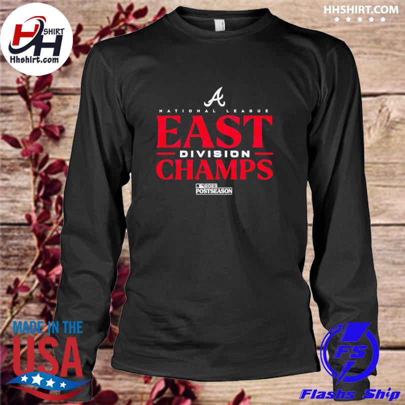 Atlanta Braves 2023 Postseason NL East Division Champions Signatures shirt,  hoodie, sweater, long sleeve and tank top