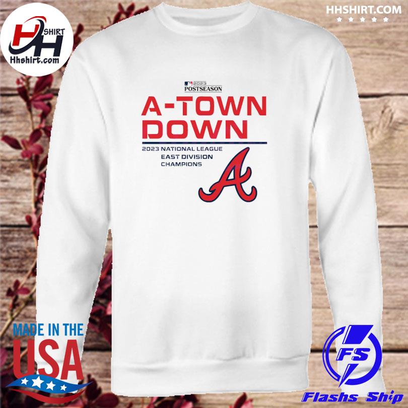 Atlanta Braves national league east champions 2023 shirt, hoodie, sweater  and long sleeve