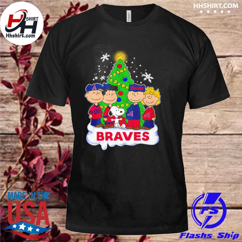 Atlanta Braves Snoopy Peanuts Christmas Shirt, hoodie, longsleeve tee,  sweater