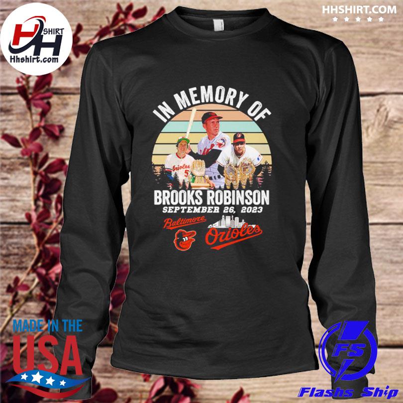 In memory of Brooks Robinson Baltimore Orioles vintage shirt