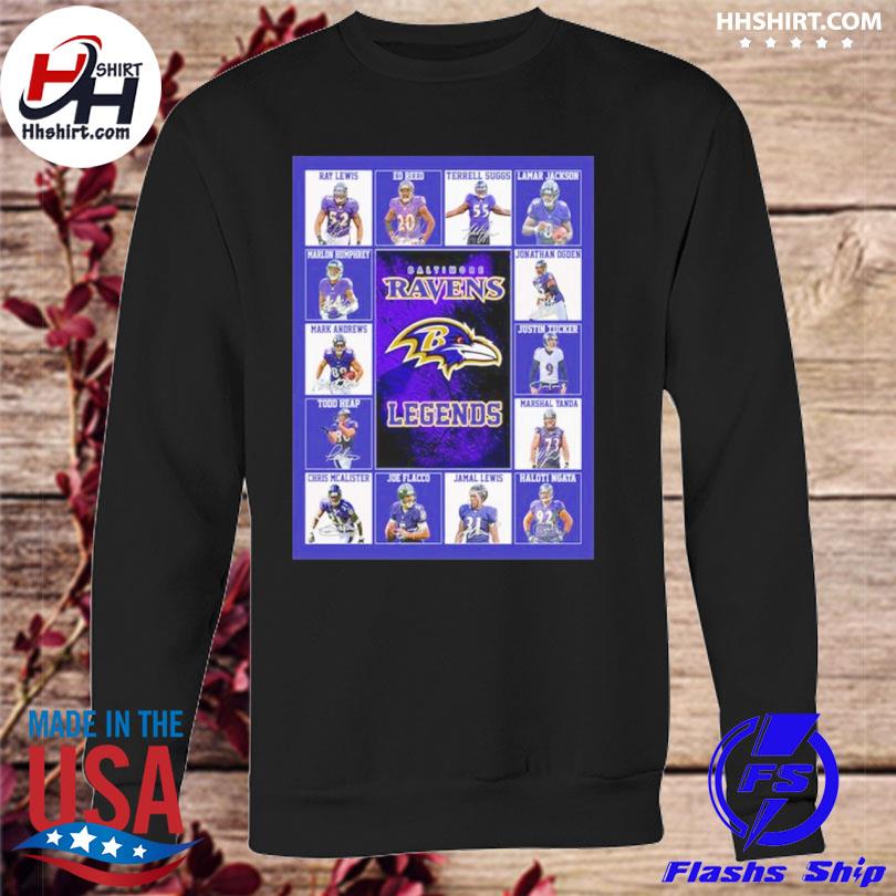 Baltimore Ravens Legends Sport Teams Signature Shirt, hoodie