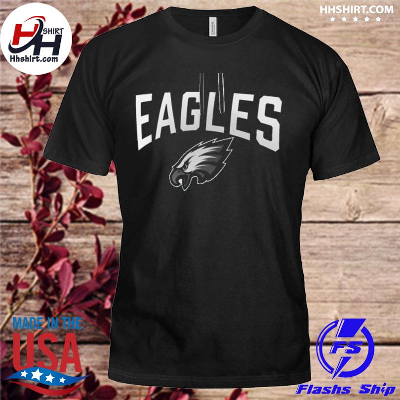 Men's Black Philadelphia Eagles Out of the Park Long Sleeve T-Shirt