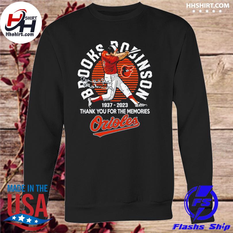 Brooks Robinson Baltimore Orioles 1973-2023 Rest In Peace Signature Shirt,  hoodie, sweater, long sleeve and tank top