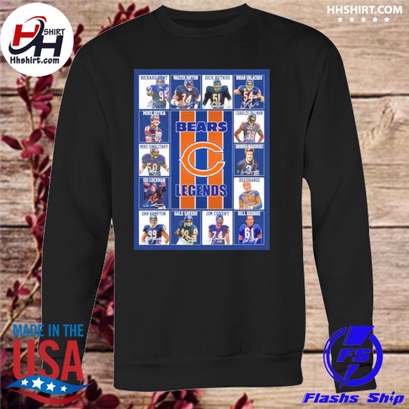 Chicago Bears Legends Sport Teams Signature Shirt, hoodie, longsleeve tee,  sweater