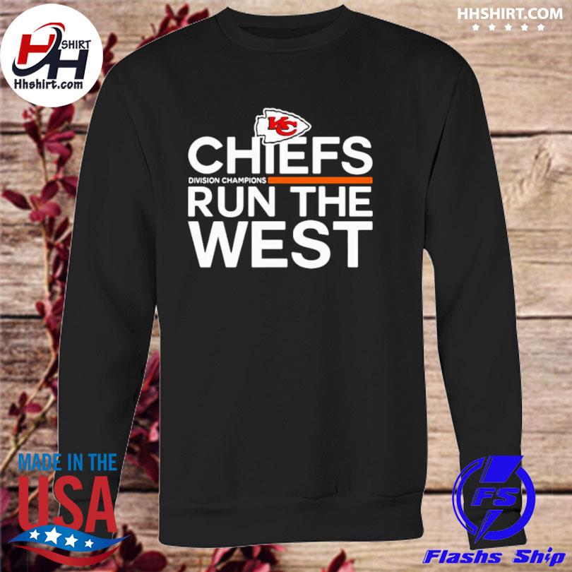 Chiefs run the west 2023 shirt, hoodie, sweater, long sleeve and