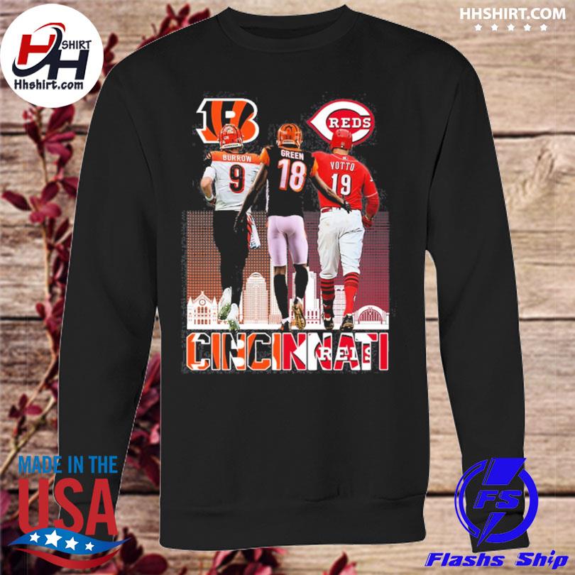 Cincinnati bengals skyline 2023 shirt, hoodie, sweater, long