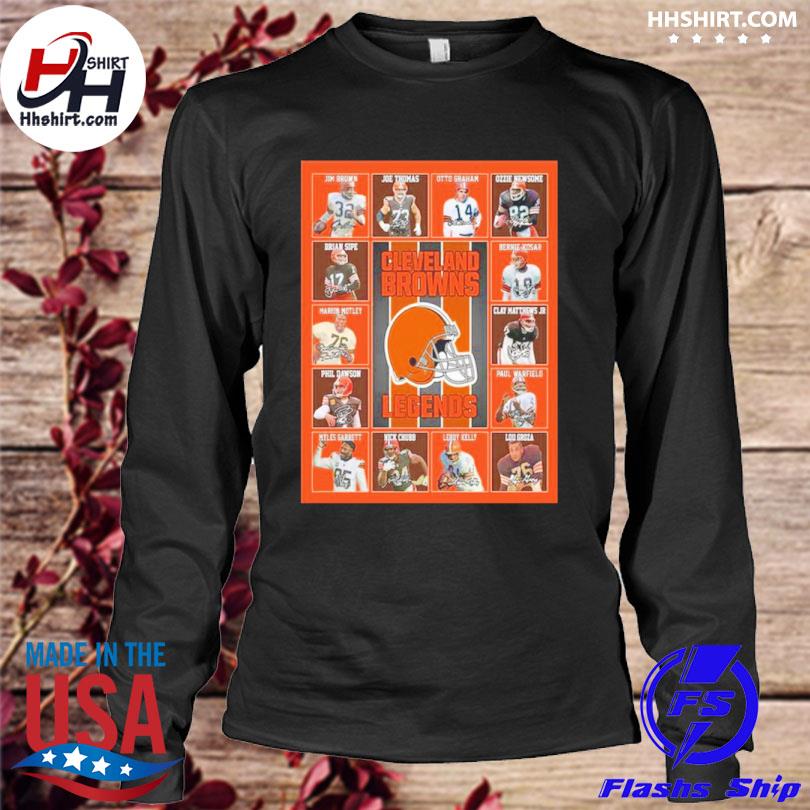 Cleveland Browns T Shirt Sweatshirt Hoodie Long Sleeve Shirts