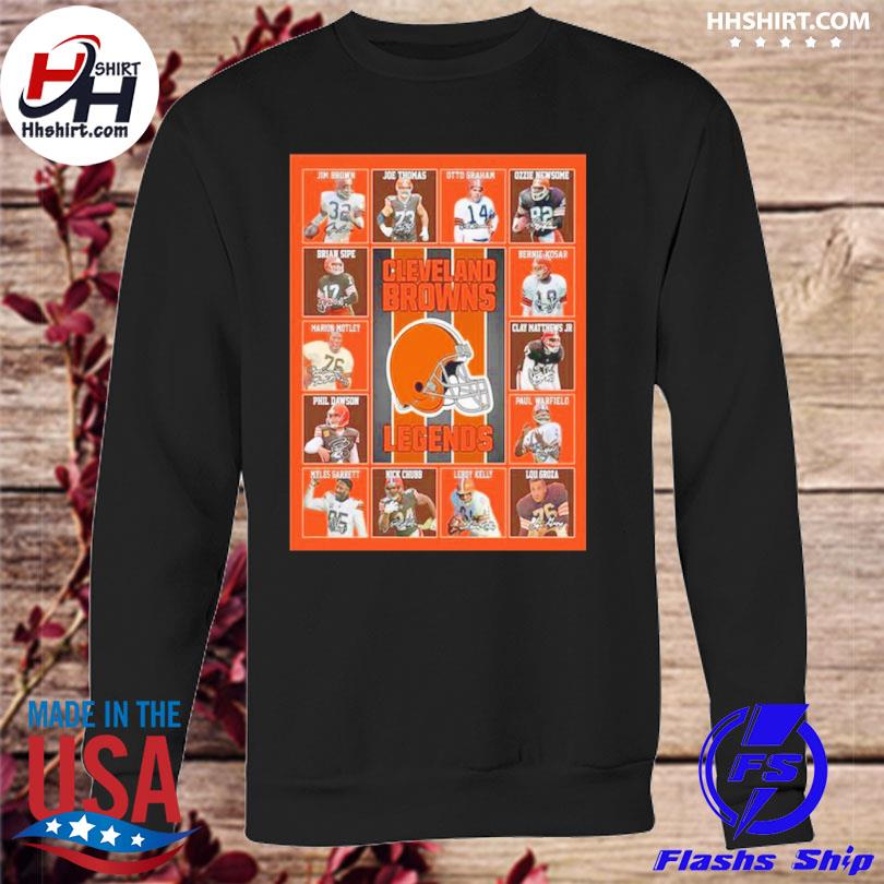 Cleveland Browns Legends Sport Teams Signature Shirt, hoodie