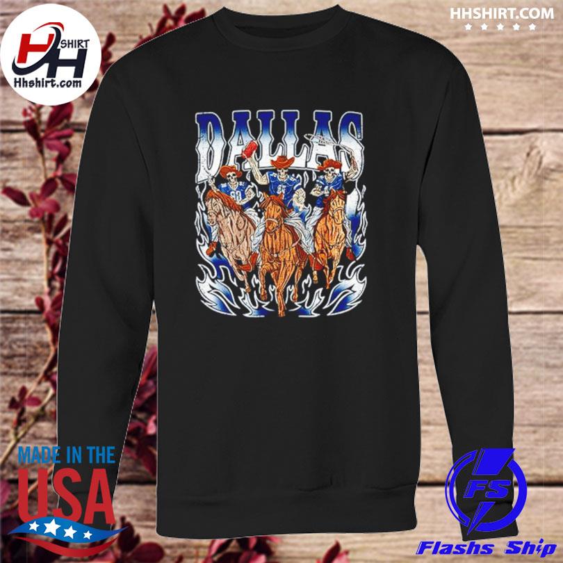 Dallas Cowboys Skeleton Halloween 2023 Shirt