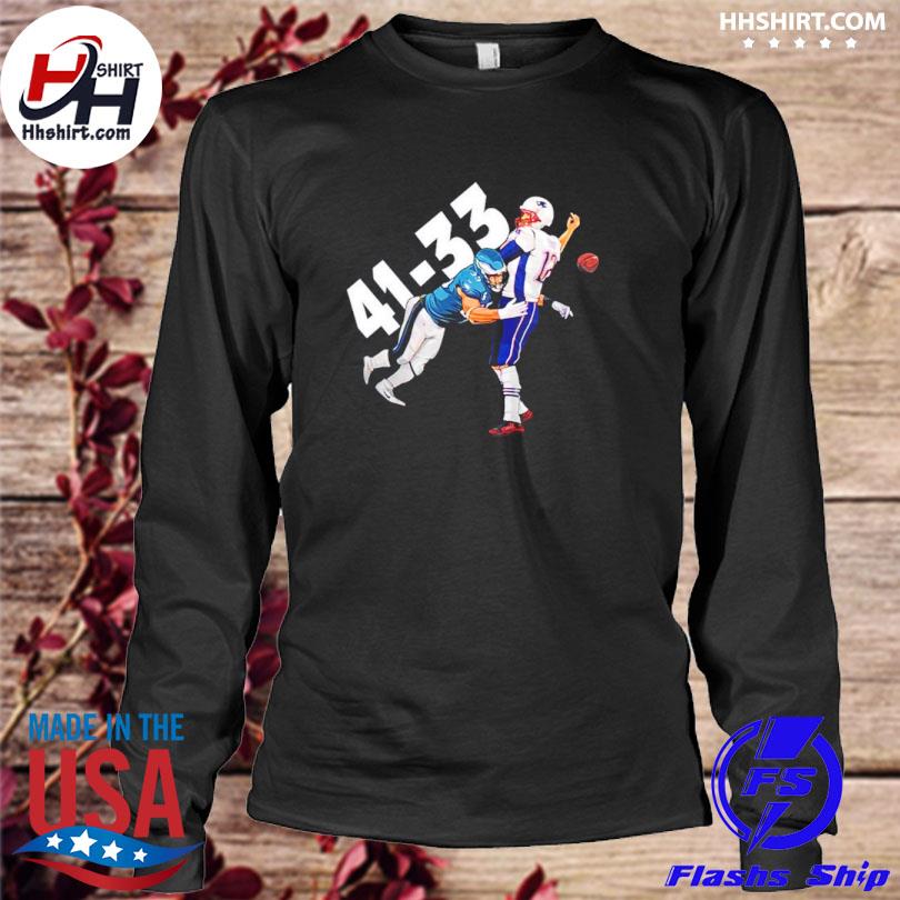 Official tom Brady 41 33 Shirt, hoodie, sweater, long sleeve and tank top