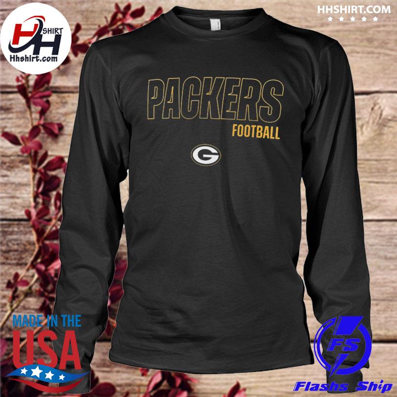 Green Bay Packers Fanatics Branded Smoke Arch T-Shirt - Black