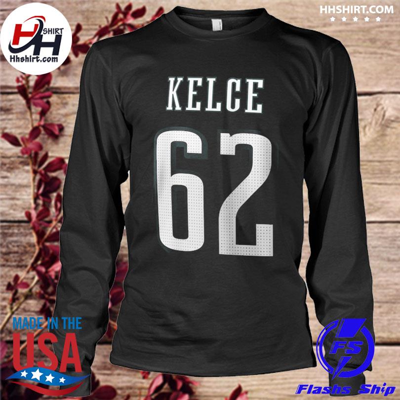 Funny jason kelce philadelphia eagles nike player name & number 2023 shirt,  hoodie, longsleeve tee, sweater