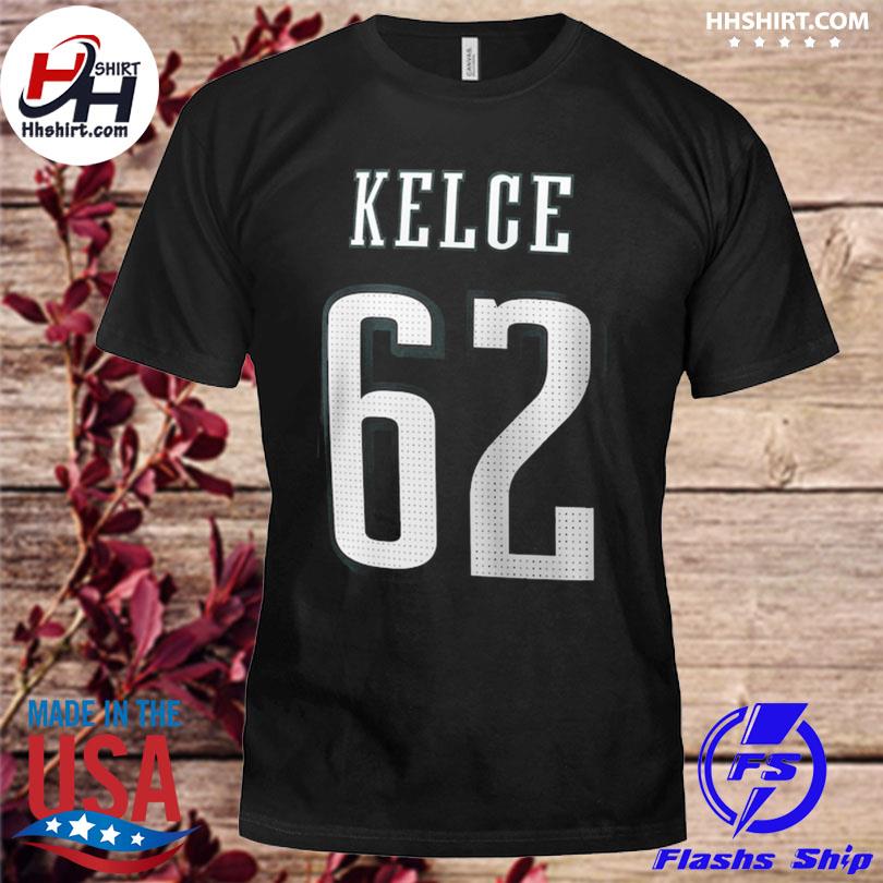 Jason Kelce Philadelphia Eagles Nike Name & Number T-Shirt - Black