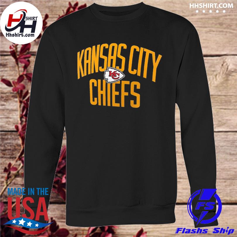 KC Chiefs Sweatshirt Hand Embroidered Chiefs Crewneck Kansas 