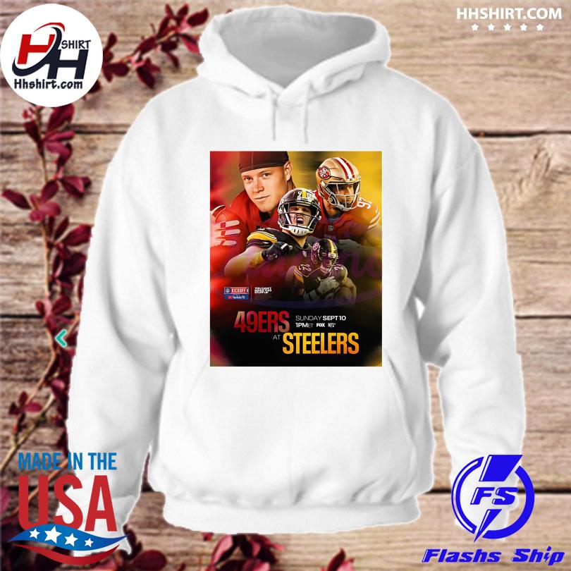 Funny san francisco 49ers vs Pittsburgh steelers 2023 shirt, hoodie,  longsleeve tee, sweater