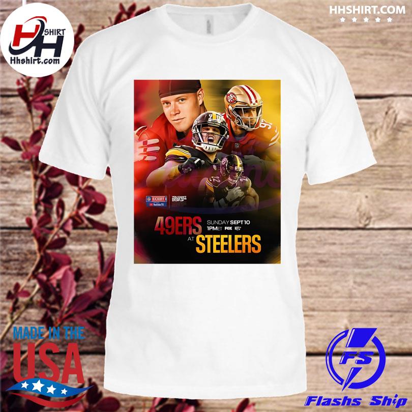 Funny san francisco 49ers vs Pittsburgh steelers 2023 shirt, hoodie,  longsleeve tee, sweater