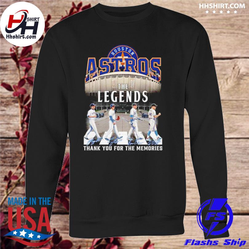 Houston Astros The Legends Thank You For The Memories Shirt