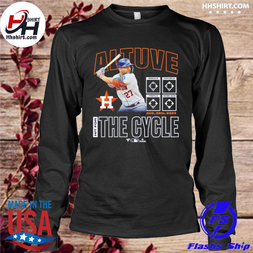 Jose Altuve Cycle Houston T-Shirt, hoodie, sweater, long sleeve
