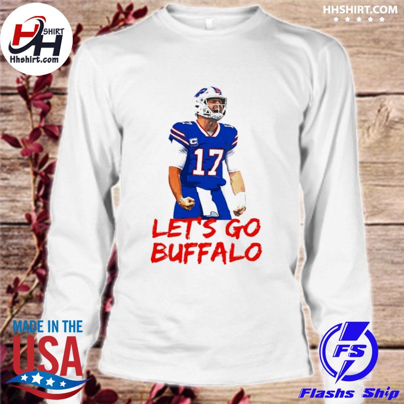 T-shirt Buffalo Bills Let's Go Buffalo Football Bills 