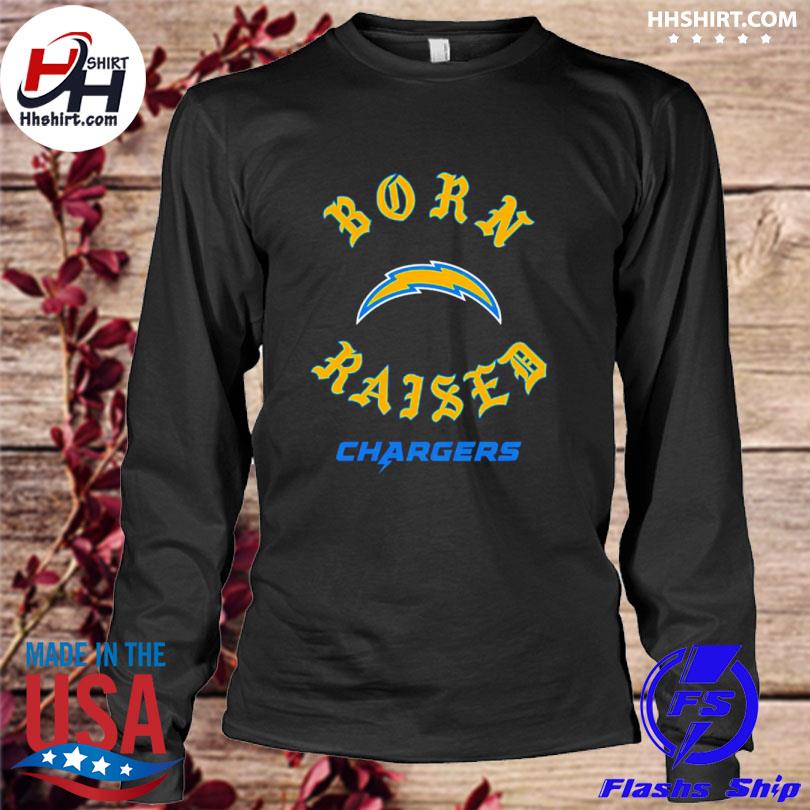 Los Angeles Chargers Born X Raised Unisex T-shirt