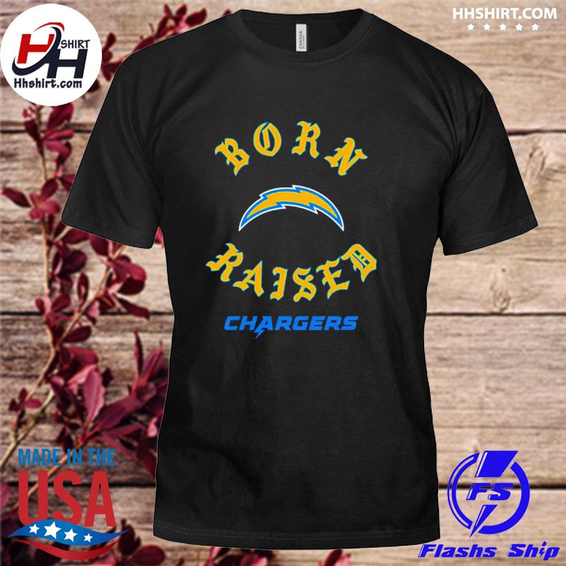 Los Angeles Chargers Born X Raised Unisex T-shirt - Shibtee Clothing