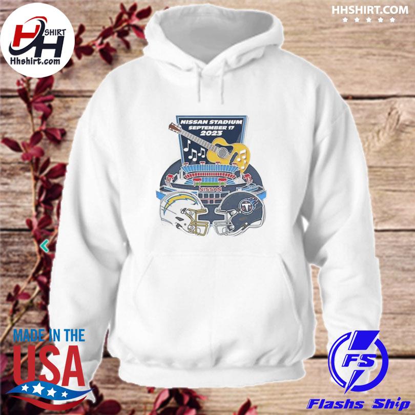 Los angeles chargers vs tennessee titans game day nissan stadium september  17 2023 shirt, hoodie, sweater, long sleeve and tank top