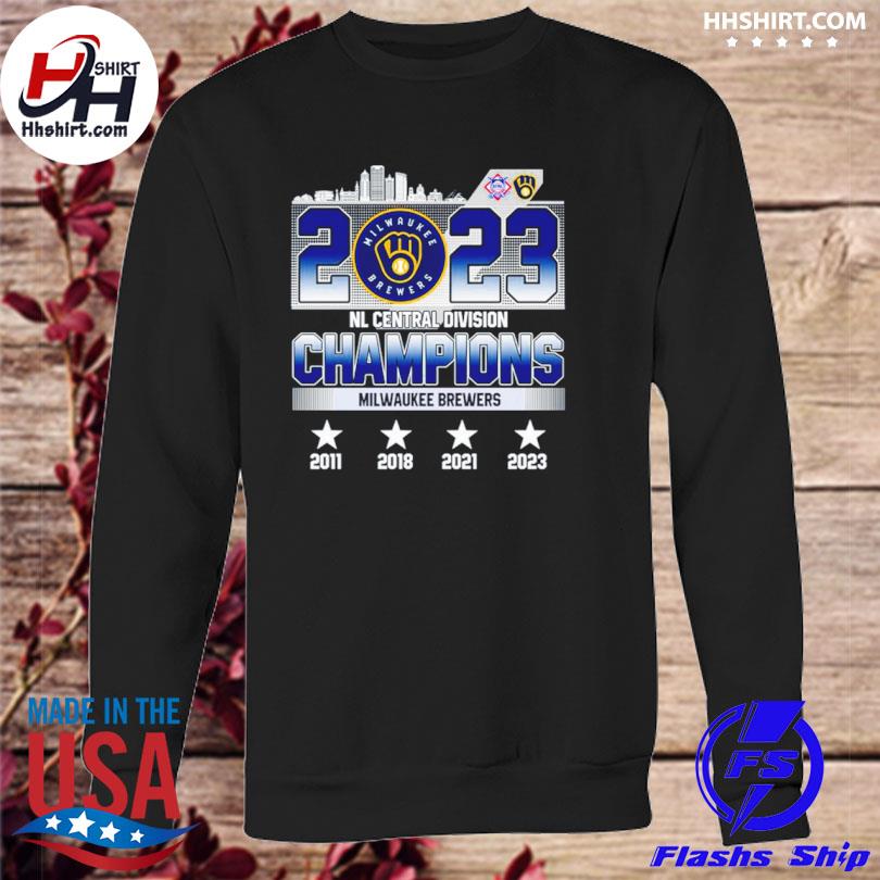 Milwaukee Brewers 2023 NL Central Division Champions Shirt
