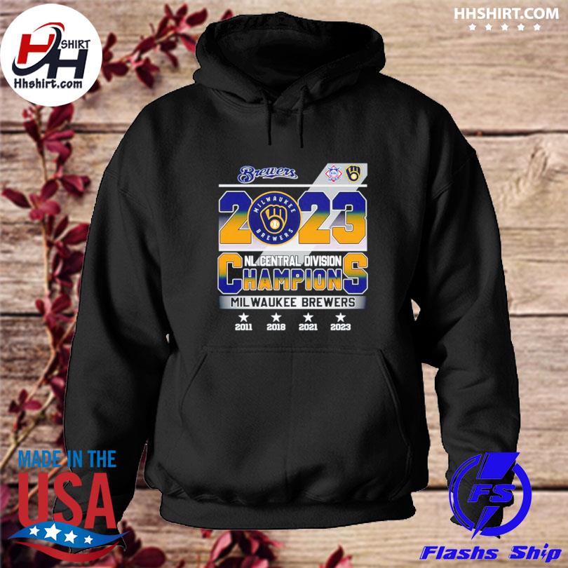 Milwaukee Brewers 2023 NL Central Division Champions shirt, hoodie
