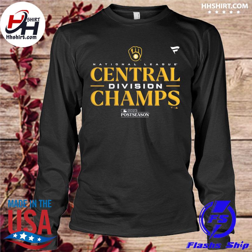 Youth Milwaukee Brewers 2021 NL Central Division Champions Locker Room T- Shirt, hoodie, sweater, long sleeve and tank top