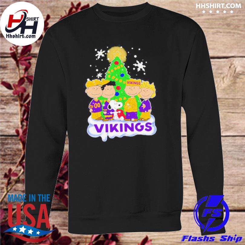 Christmas Snoopy Minnesota Vikings Shirt, hoodie, sweater and long