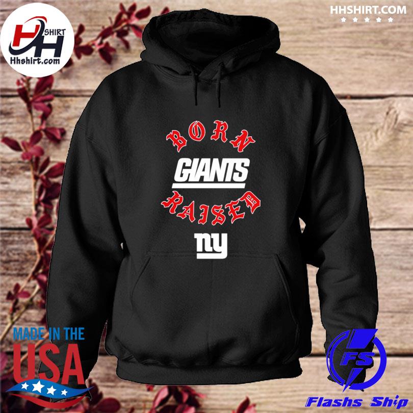 Born X Raised Black New York Giants T Shirt - Resttee