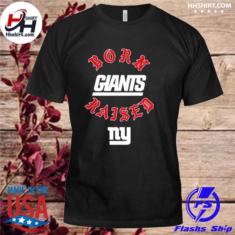 Born X Raised Black New York Giants Hooded Sweatshirt - AFCMerch