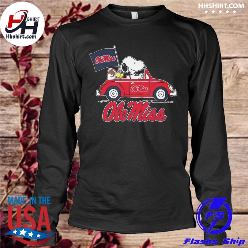 Snoopy and Woodstock riding car Los Angeles Dodgers 2023 shirt - Limotees